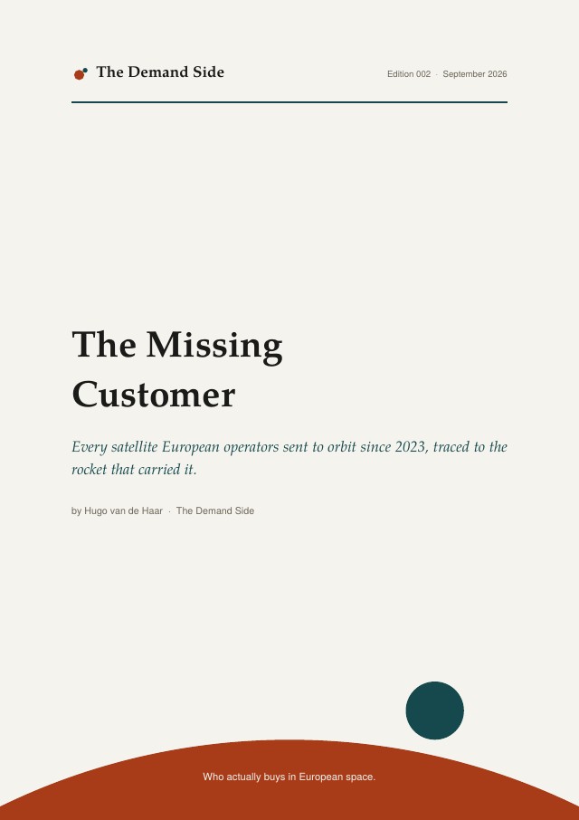 Cover of The Missing Customer, The Demand Side edition 002.